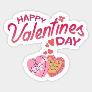 Happy Valentines Day - Sweets! Sticker